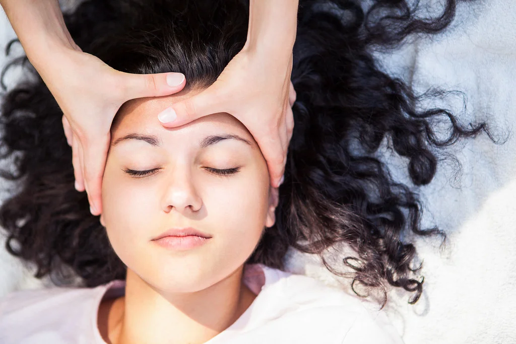 refleksologia twarzy i głowy